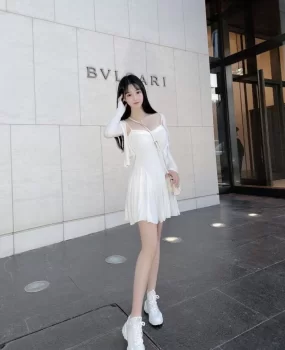 包臀裙性感长腿高级小姐姐兼职